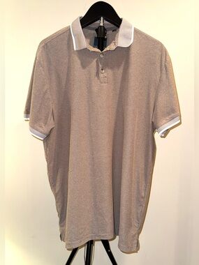Bruno Milano light brown original super soft men’s polo, size M
